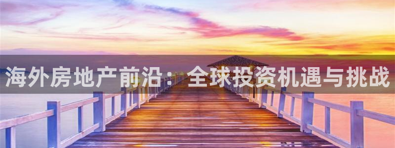 和记黄埔中药公司官网：海外房地产前沿：全球投资机遇与挑战