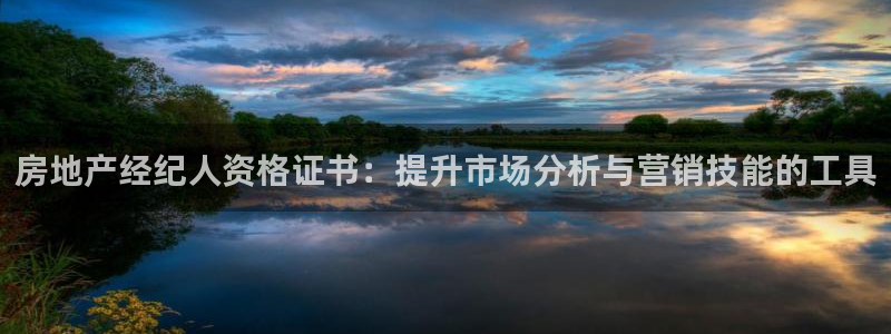 缅甸和记官网：房地产经纪人资格证书：提升市场分析与营销技能的