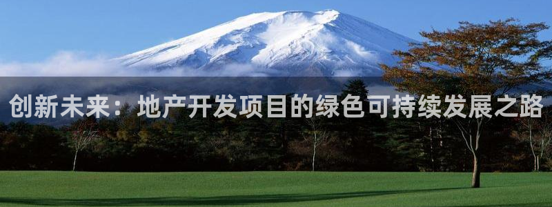 菲律宾和记官网：创新未来：地产开发项目的绿色可持续发展之路