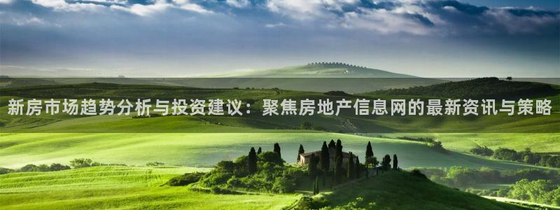 和记电信官网：新房市场趋势分析与投资建议：聚焦房地产信息网的