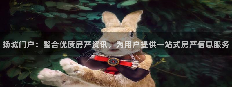 成都和记公司官网：扬城门户：整合优质房产资讯，为用户提供一站