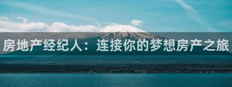 和记3电讯 官网：房地产经纪人：连接你的梦想房产之旅