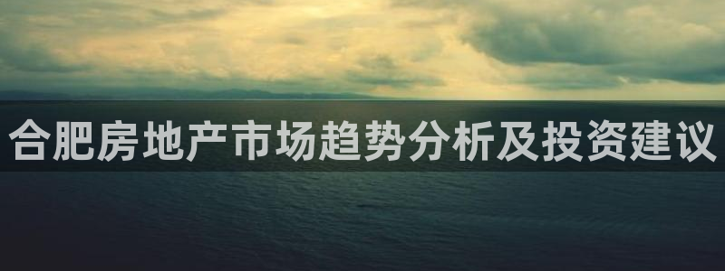 和记官网手机版：合肥房地产市场趋势分析及投资建议