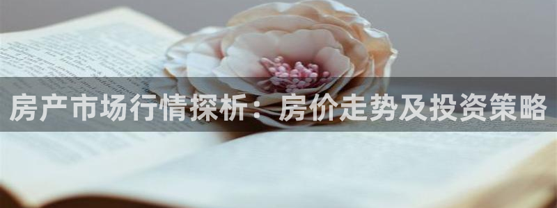 和记 中国官网：房产市场行情探析：房价走势及投资策略