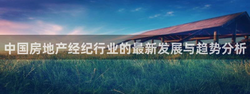 和记娱哪个位置h88285官网：中国房地产经纪行业的最新发展