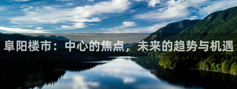 香港和记3电讯官网：阜阳楼市：中心的焦点，未来的趋势与机遇