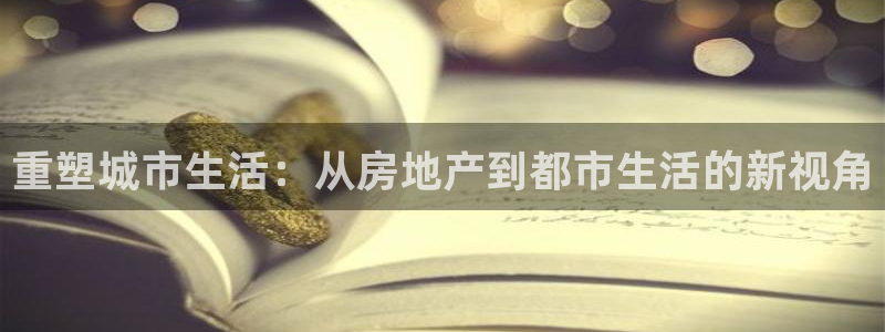 和记奥普泰 官网：重塑城市生活：从房地产到都市生活的新视角