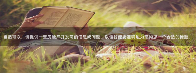 和记万佳国际家居城官网：当然可以，请提供一些房地产开发商的信